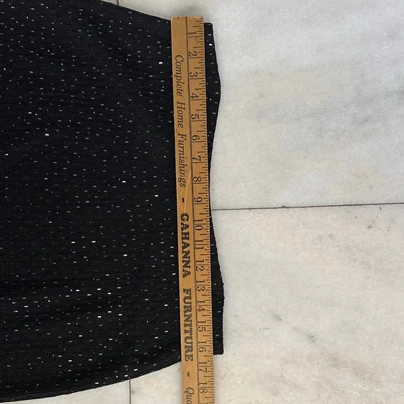 St. John Black Sequin Blazer - Picture 11 of 12